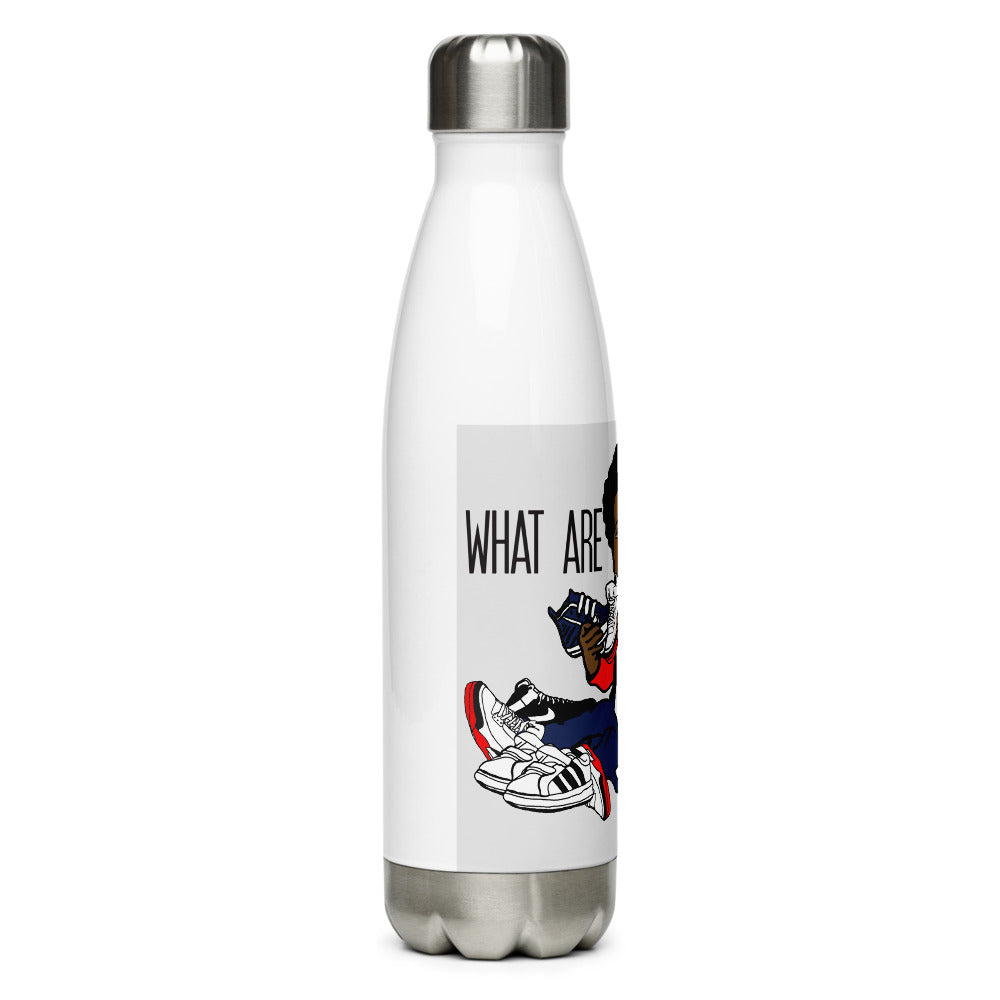 Stainless Steel “WhatAreThose”  Water Bottle