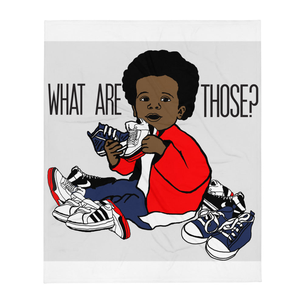 “WhatAreThose” Throw Blanket