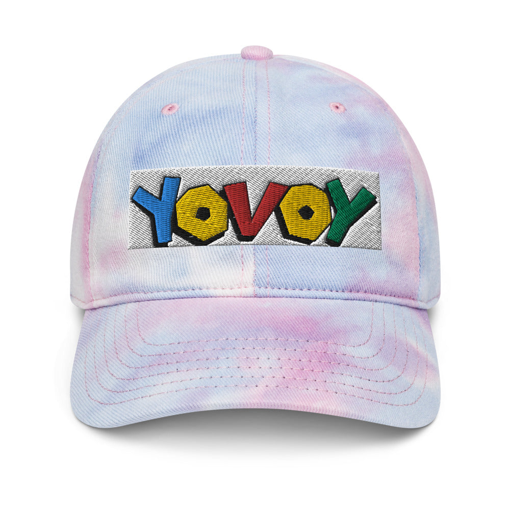 Tie dye “Colorful YOVOY” hat