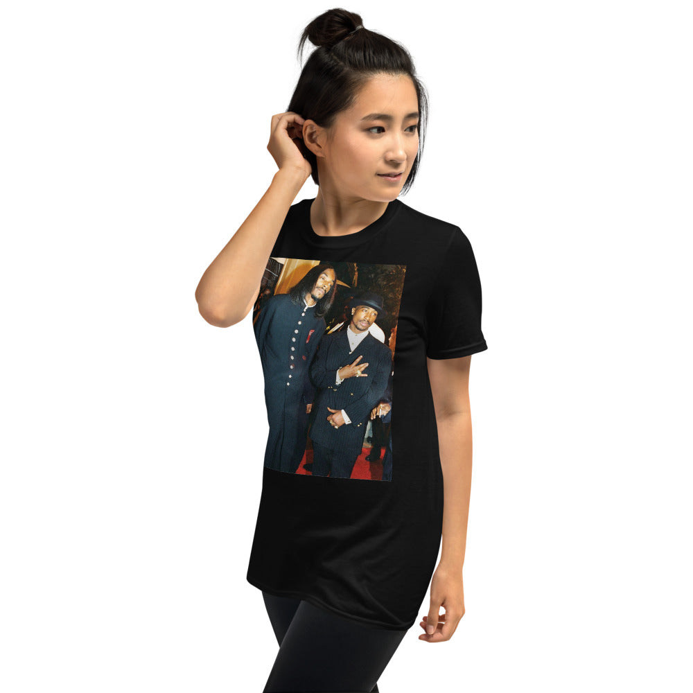 Short-Sleeve “West Coast Tupac Snoop” T-Shirt