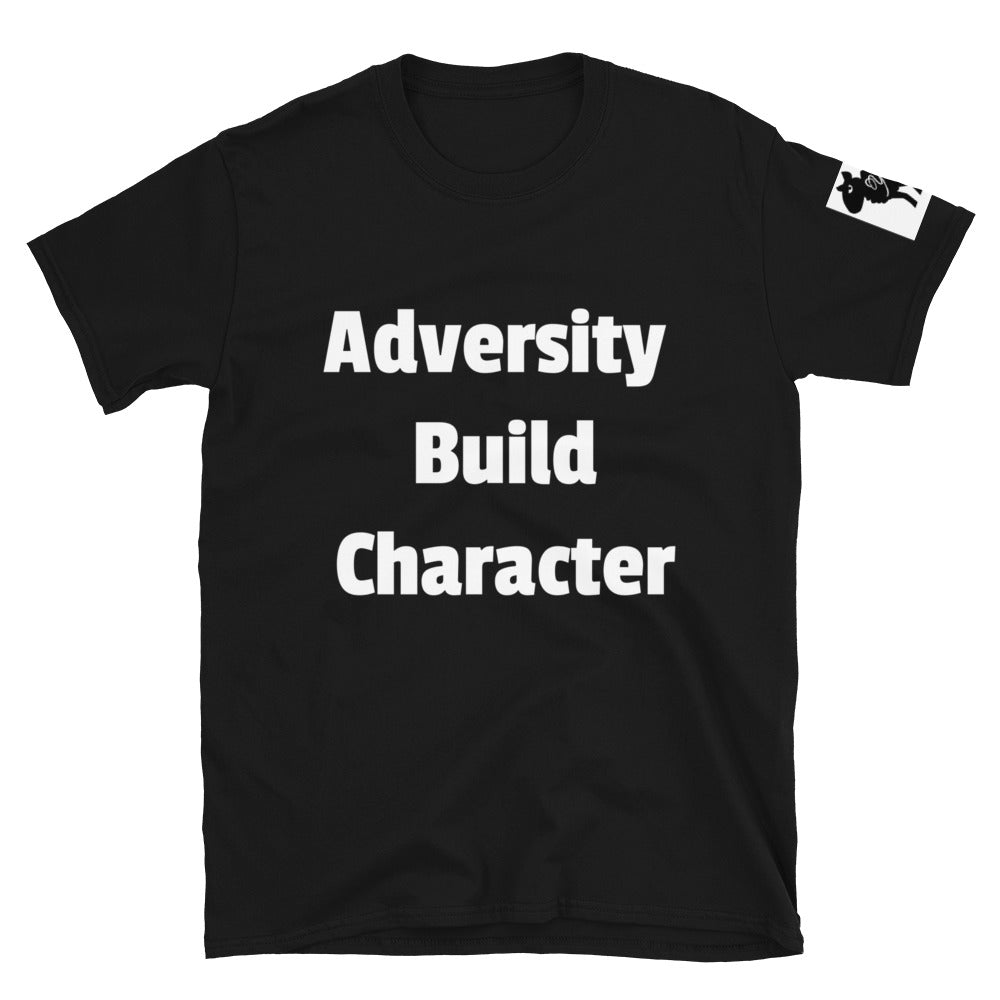 Short-Sleeve “Adversity Build Character” T-Shirt