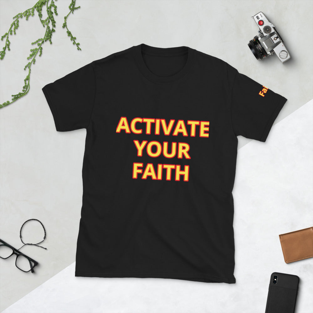 Short-Sleeve “Activate Your Faith” T-Shirt