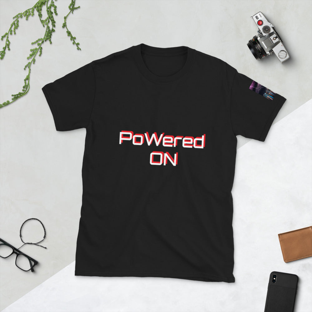 Short-Sleeve “Powered On” T-Shirt