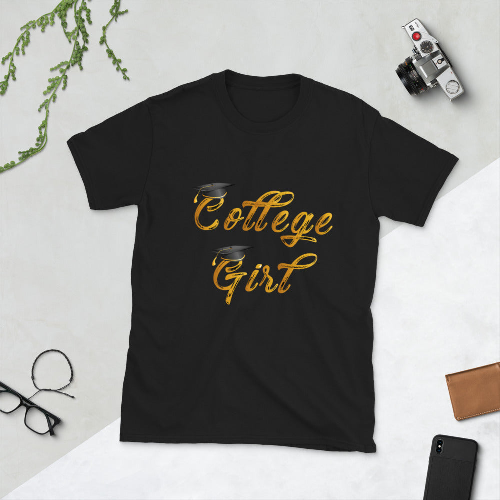 Short-Sleeve “CollegeGirl” T-Shirt