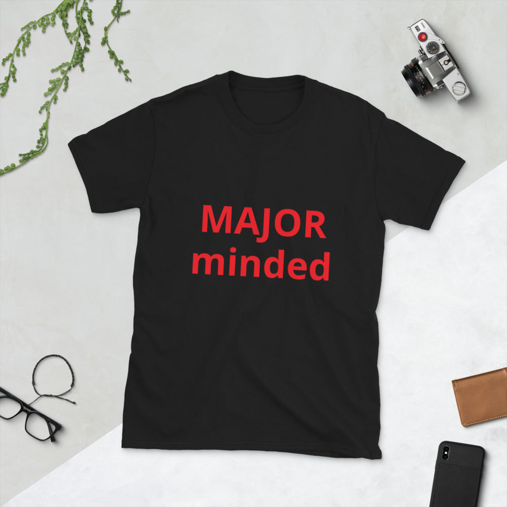 Short-Sleeve Unisex “Major Minded”  T-Shirt