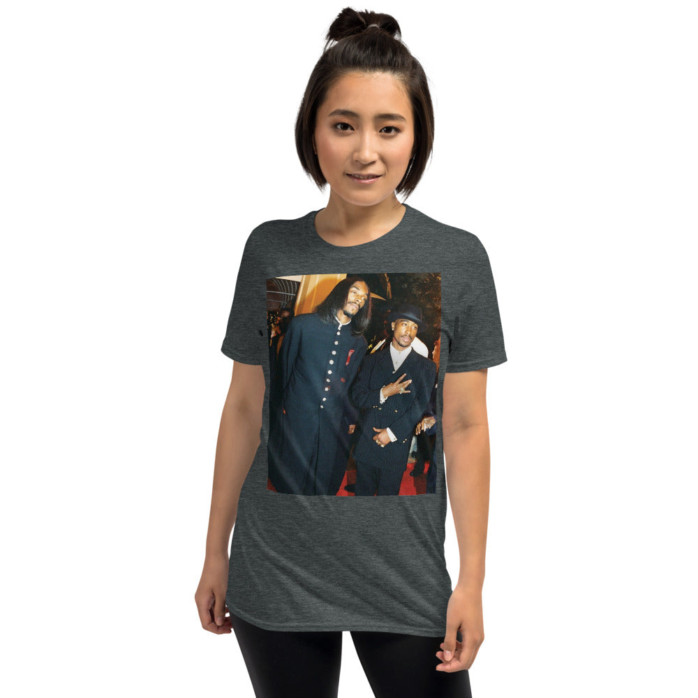 Short-Sleeve “West Coast Tupac Snoop” T-Shirt