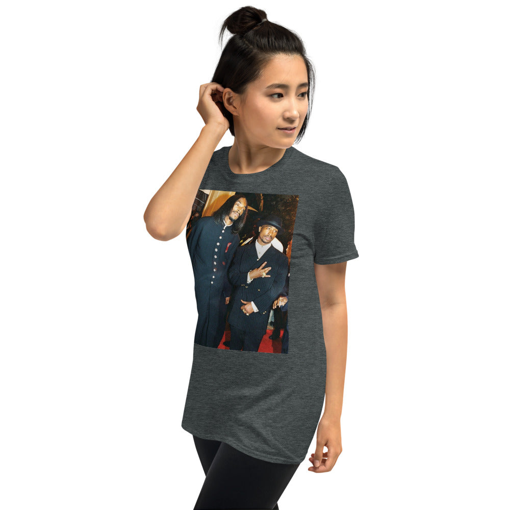 Short-Sleeve “West Coast Tupac Snoop” T-Shirt