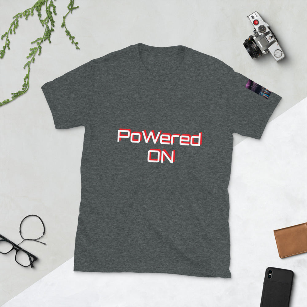 Short-Sleeve “Powered On” T-Shirt