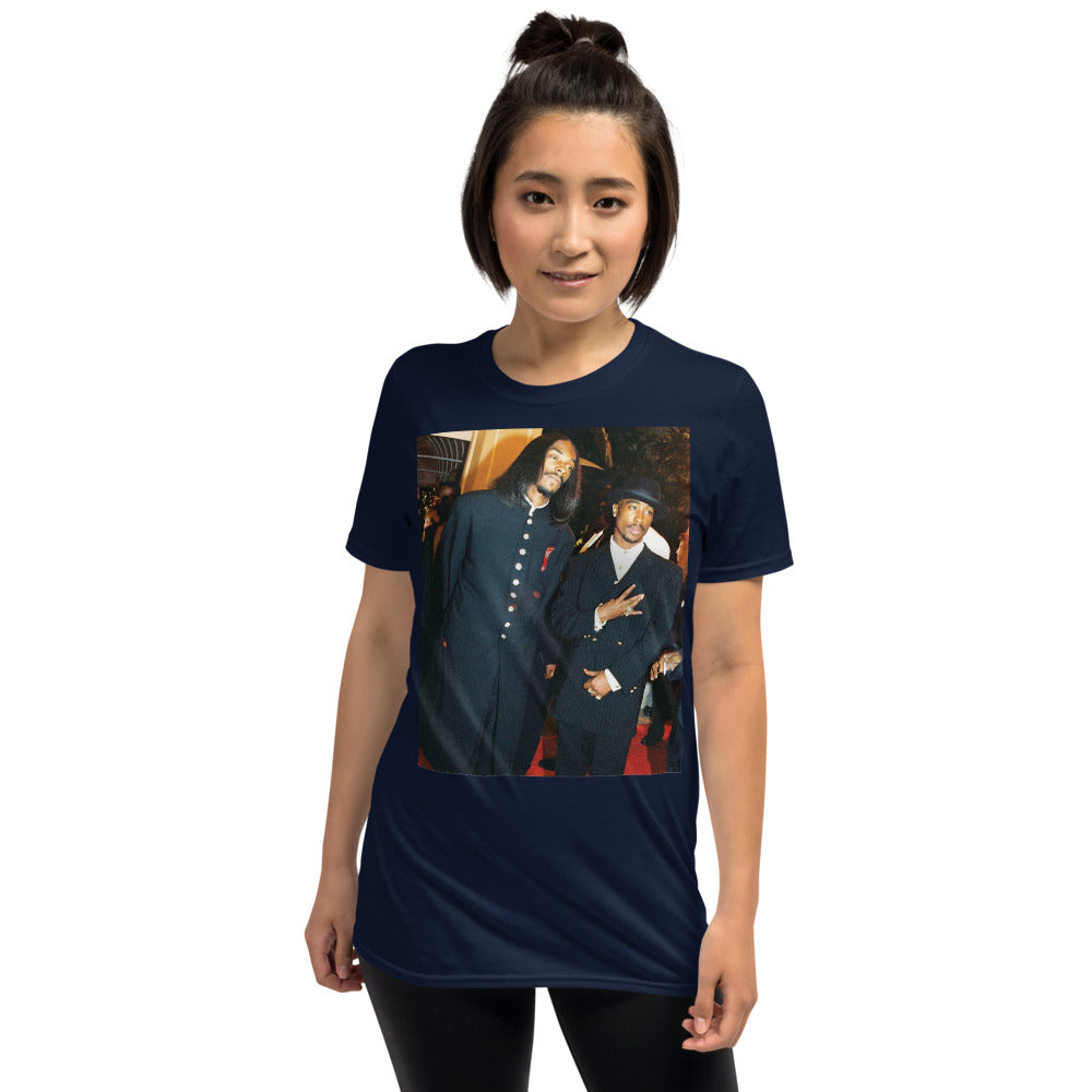 Short-Sleeve “West Coast Tupac Snoop” T-Shirt