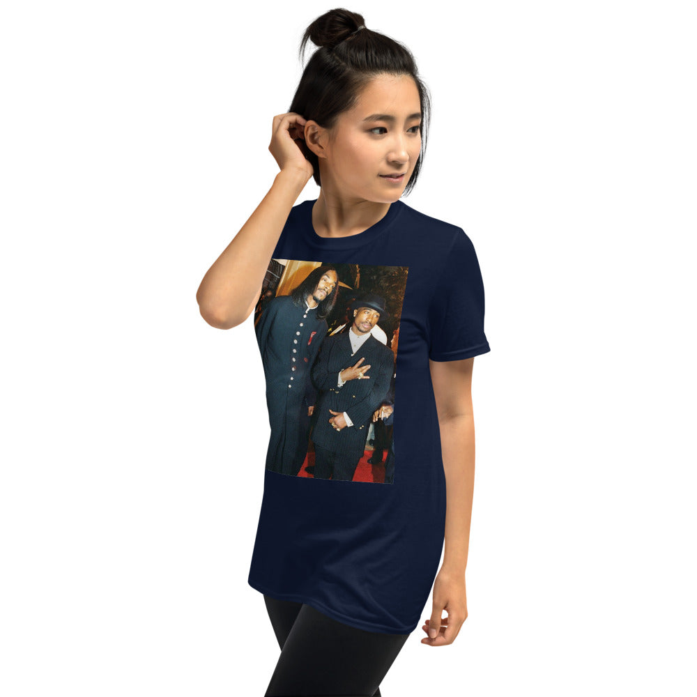 Short-Sleeve “West Coast Tupac Snoop” T-Shirt