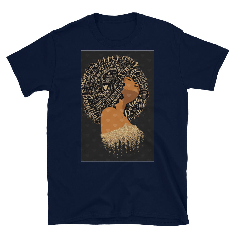 Short-Sleeve “Black Queen” T-Shirt