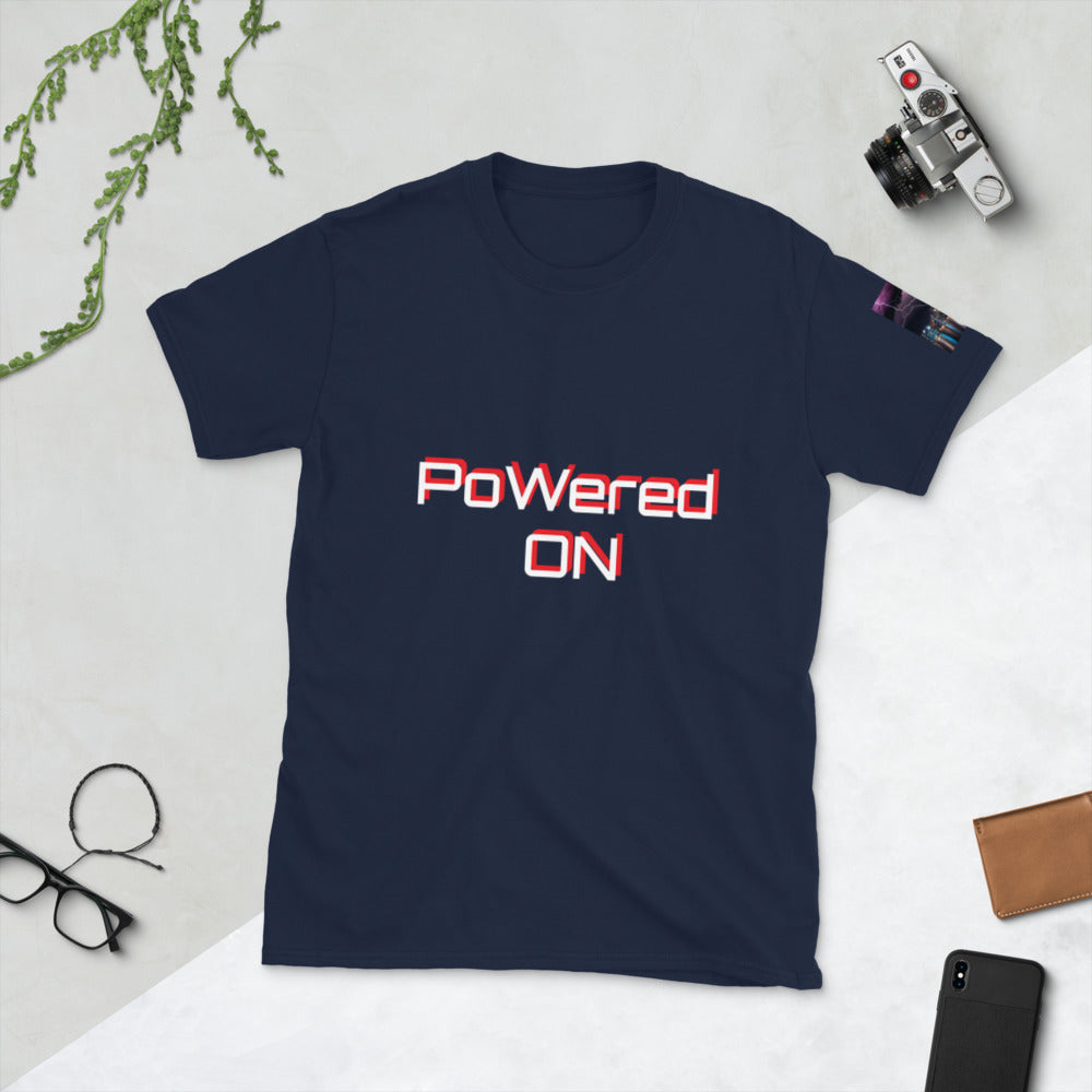 Short-Sleeve “Powered On” T-Shirt