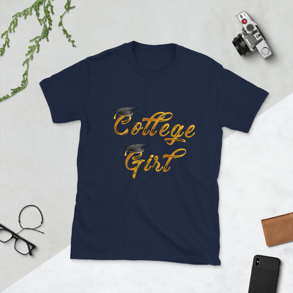 Short-Sleeve “CollegeGirl” T-Shirt