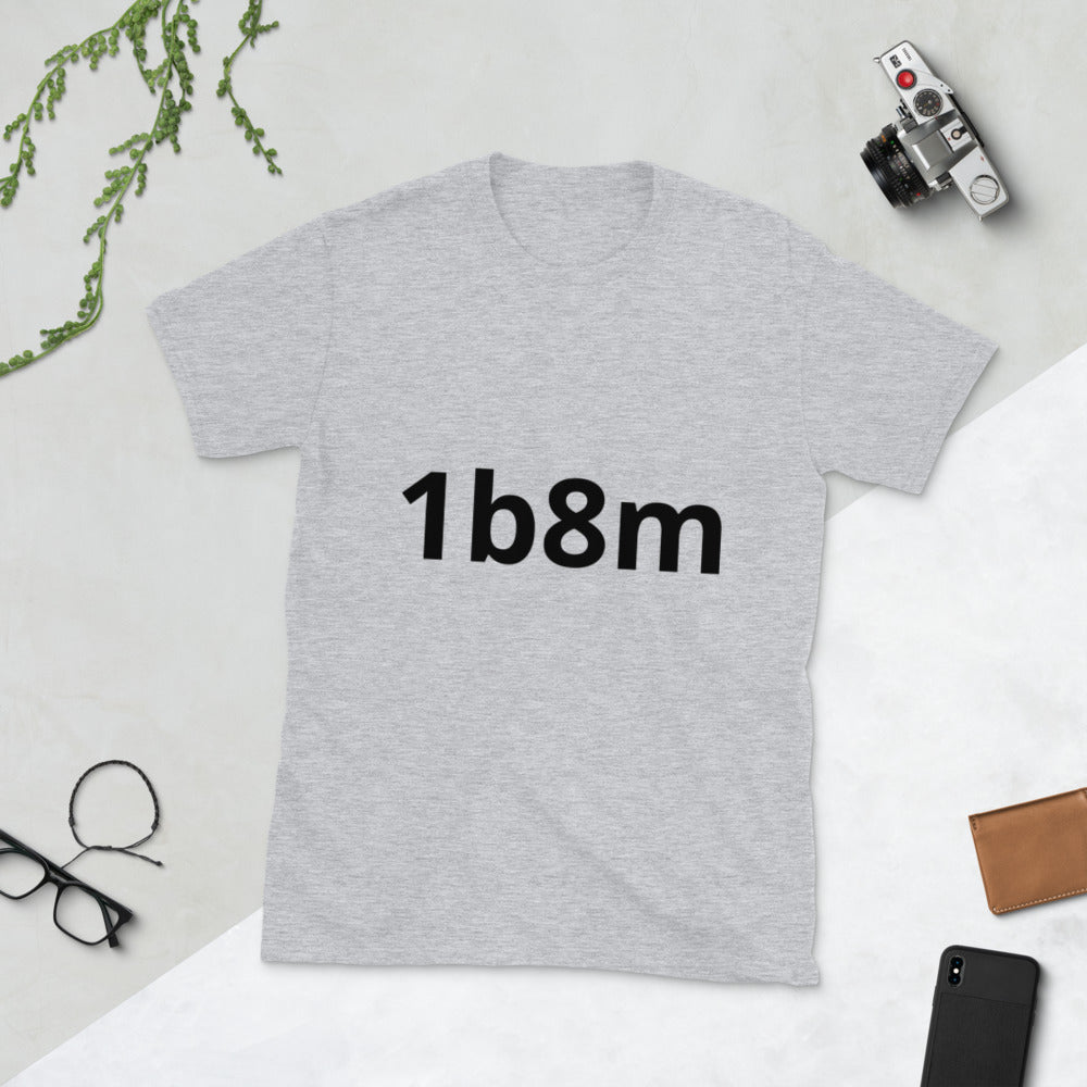 Short-Sleeve “1Billion 8Million” T-Shirt