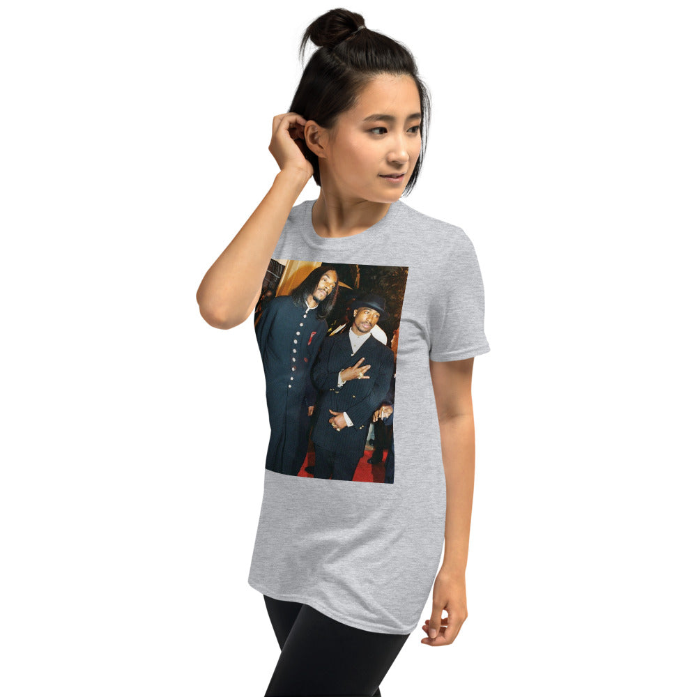 Short-Sleeve “West Coast Tupac Snoop” T-Shirt