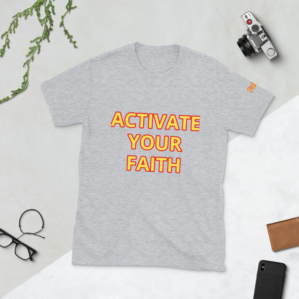 Short-Sleeve “Activate Your Faith” T-Shirt