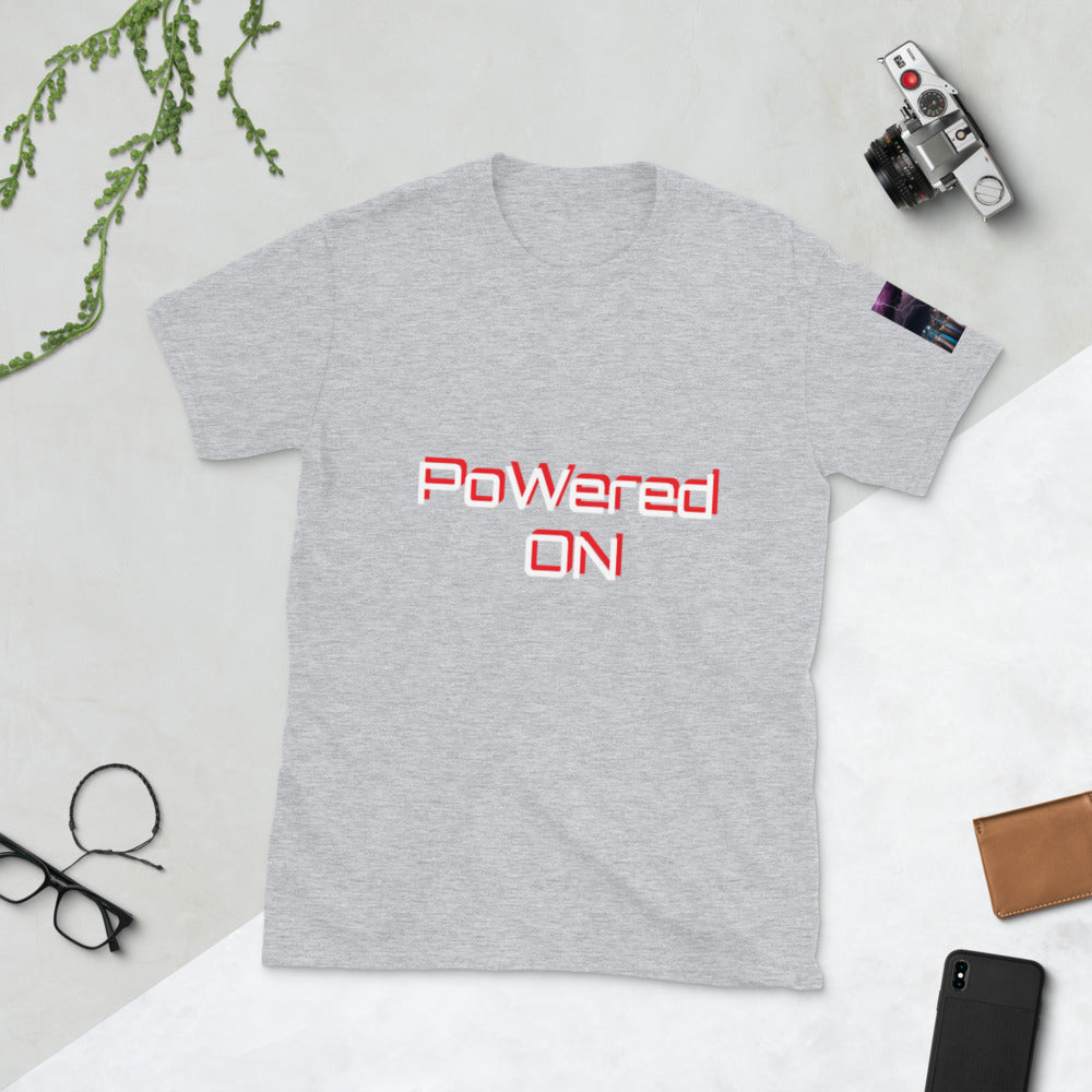 Short-Sleeve “Powered On” T-Shirt