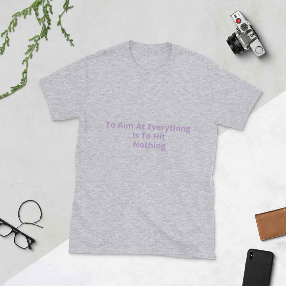Short-Sleeve “Hit Nothing” T-Shirt