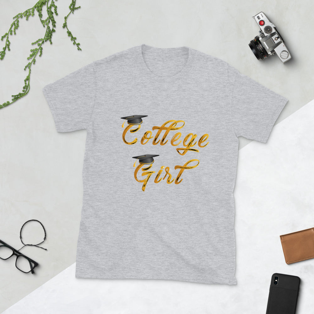 Short-Sleeve “CollegeGirl” T-Shirt