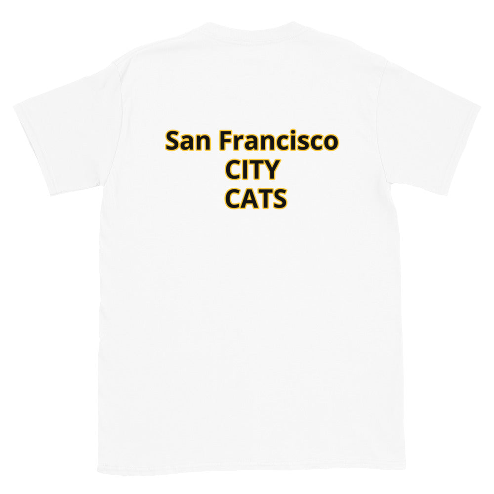 Short-Sleeve “San Francisco City Cats” TShirt