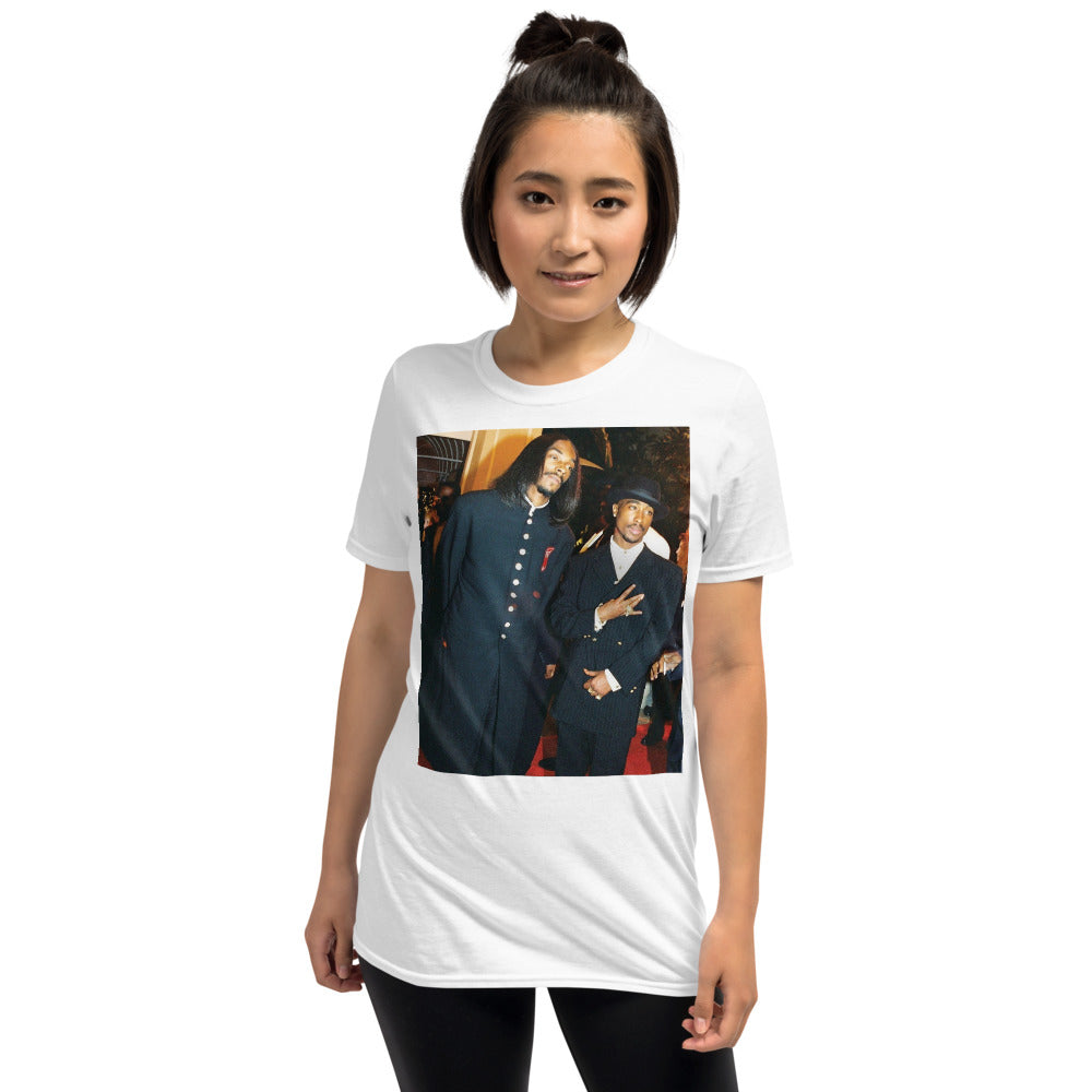 Short-Sleeve “West Coast Tupac Snoop” T-Shirt