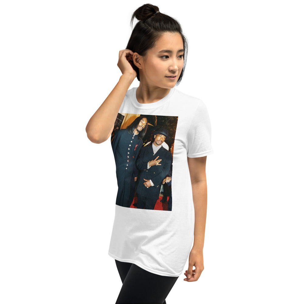Short-Sleeve “West Coast Tupac Snoop” T-Shirt