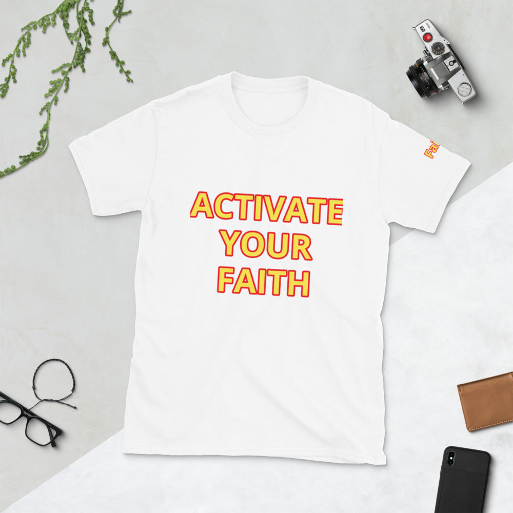 Short-Sleeve “Activate Your Faith” T-Shirt