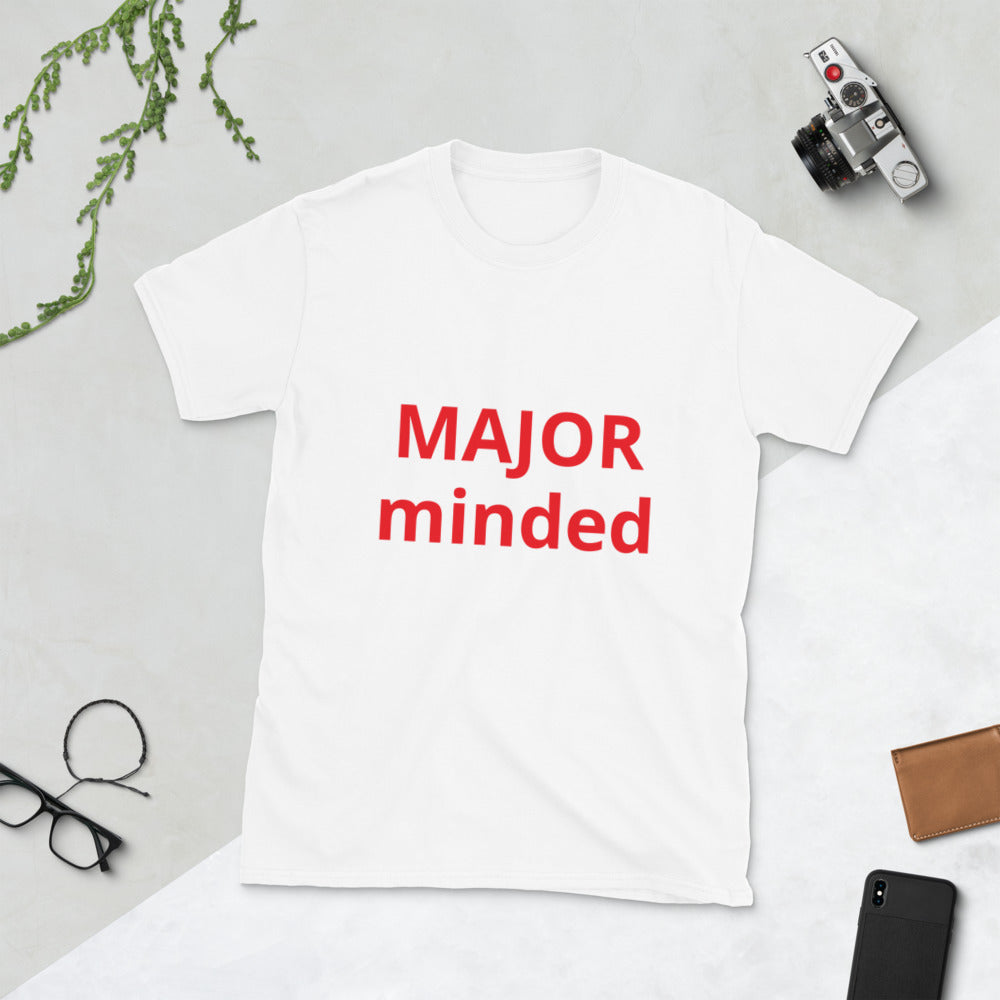 Short-Sleeve Unisex “Major Minded”  T-Shirt