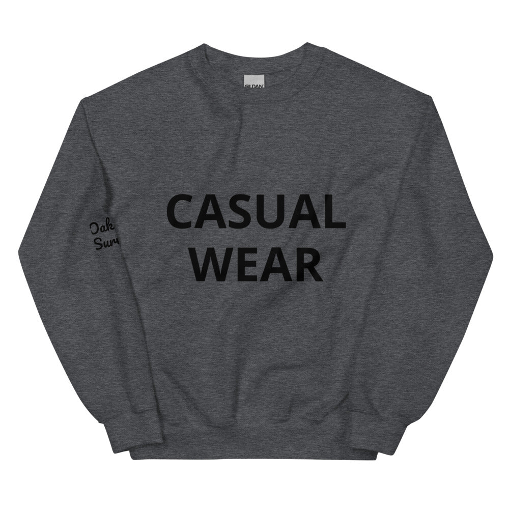 Unisex “Casual Wear” Sweatshirt