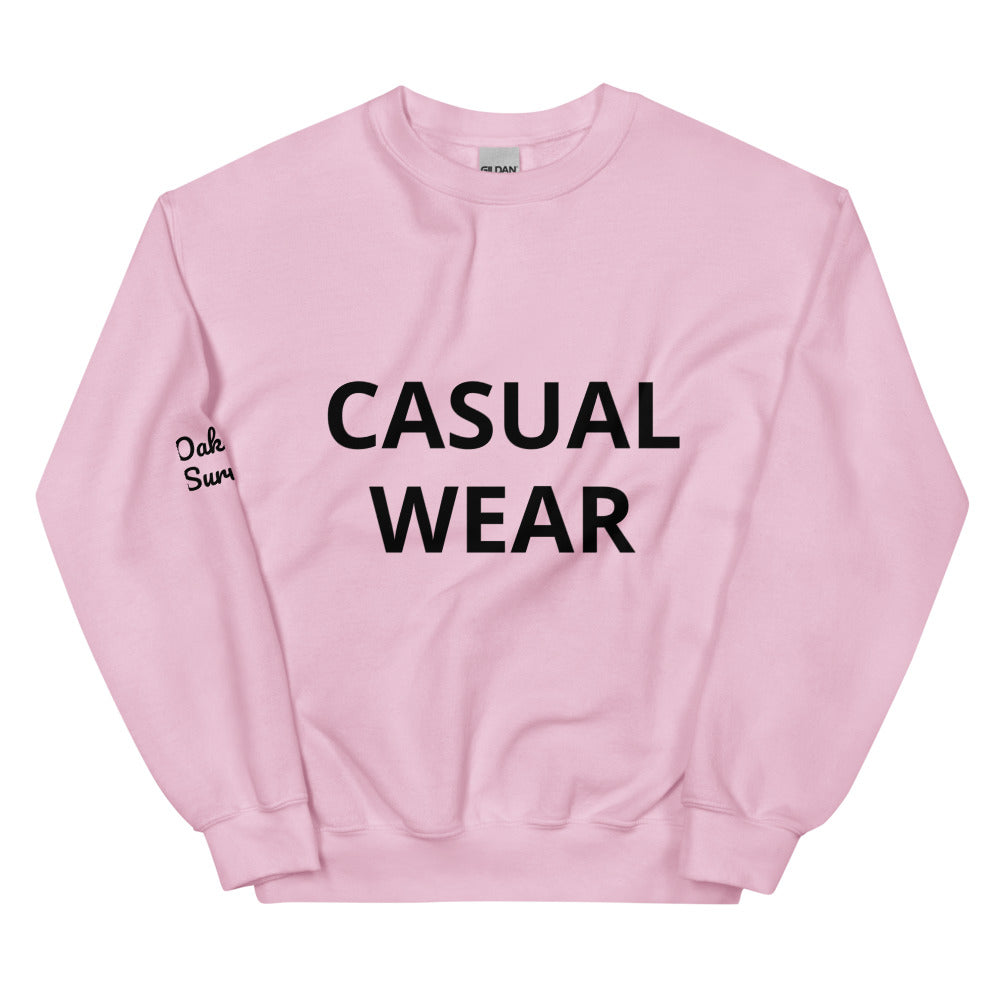 Unisex “Casual Wear” Sweatshirt