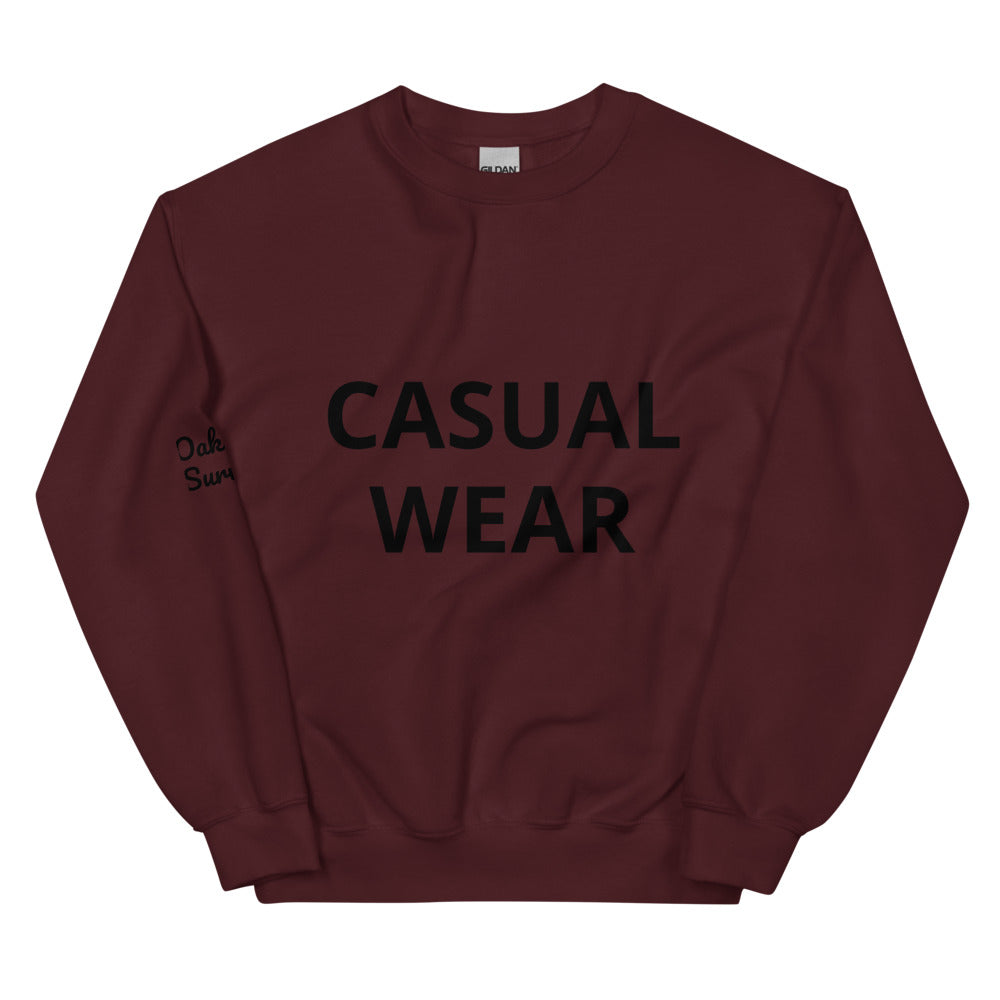 Unisex “Casual Wear” Sweatshirt