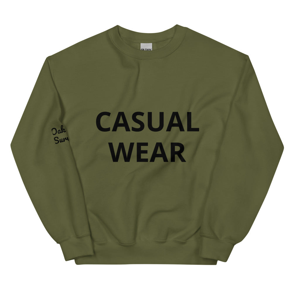 Unisex “Casual Wear” Sweatshirt