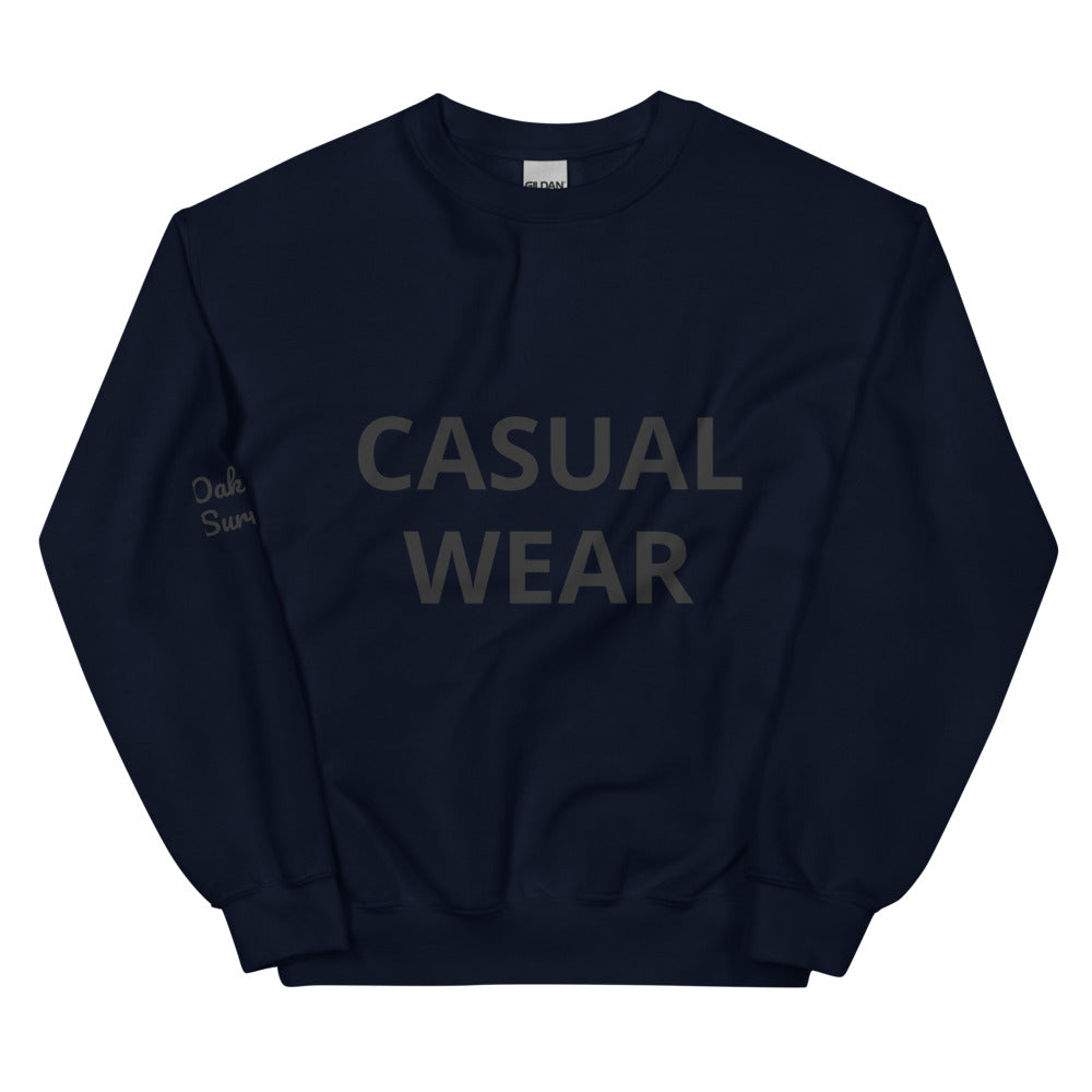 Unisex “Casual Wear” Sweatshirt