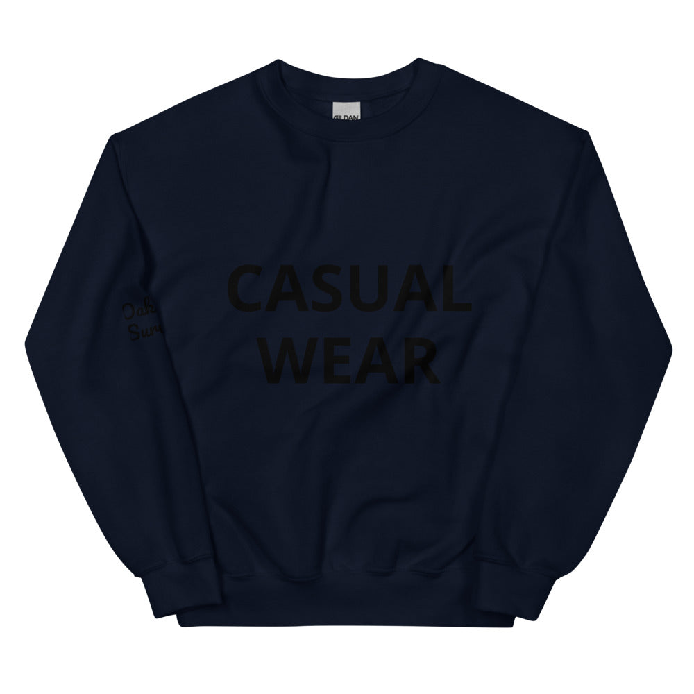 Unisex “Casual Wear” Sweatshirt