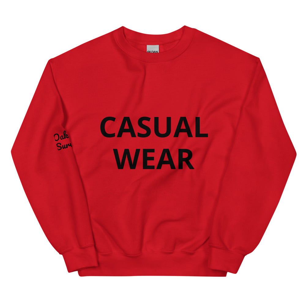 Unisex “Casual Wear” Sweatshirt