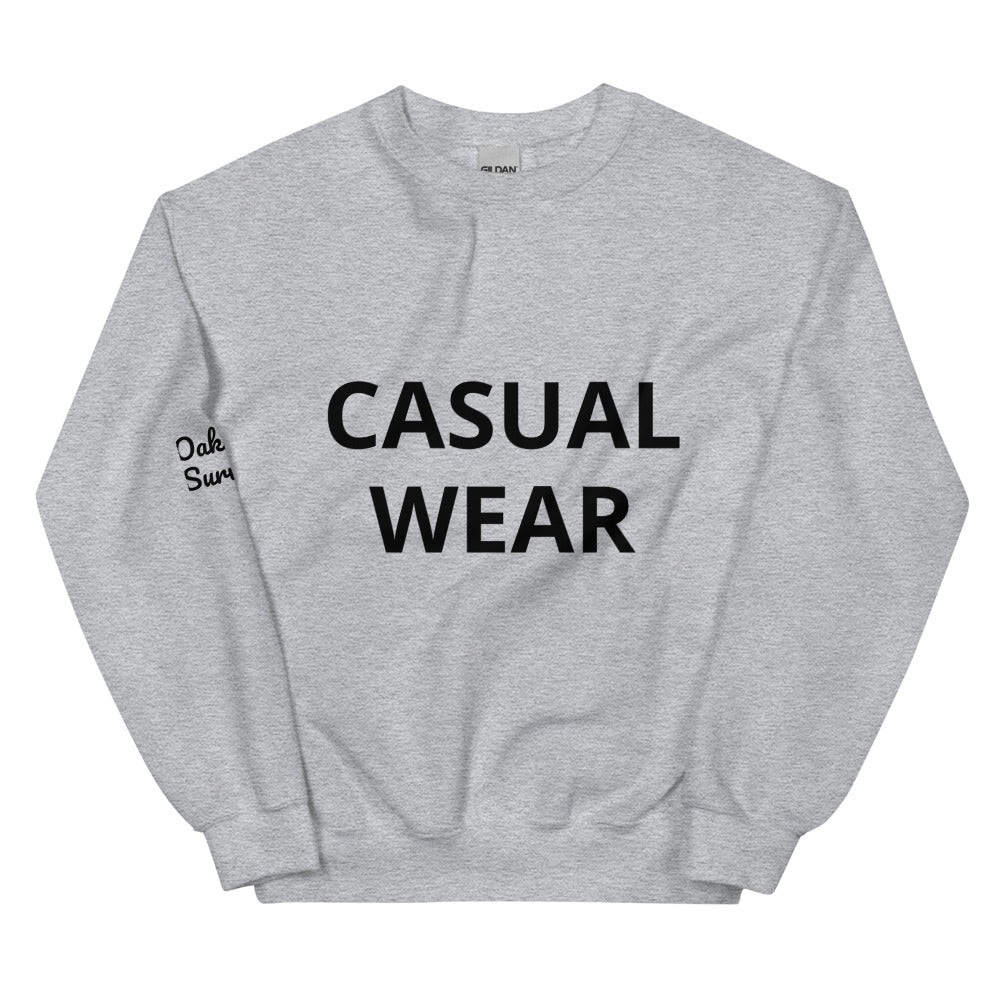 Unisex “Casual Wear” Sweatshirt