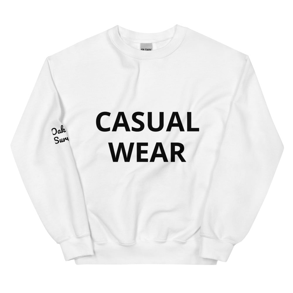 Unisex “Casual Wear” Sweatshirt
