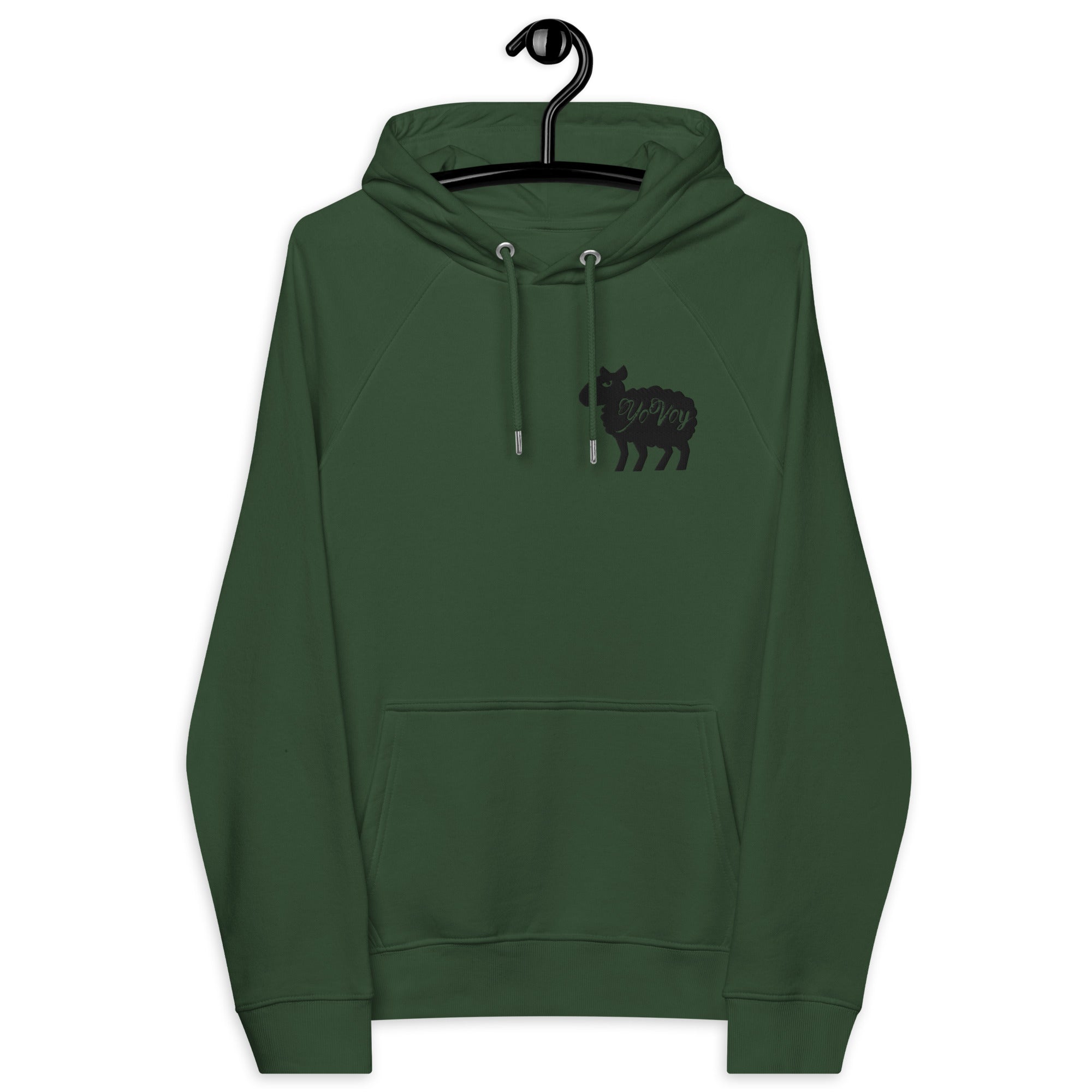 “YOVOY Sheep” Unisex eco raglan hoodie