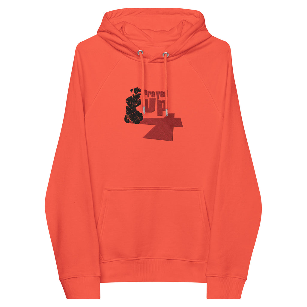 “PrayedUpBoy” Unisex eco raglan hoodie