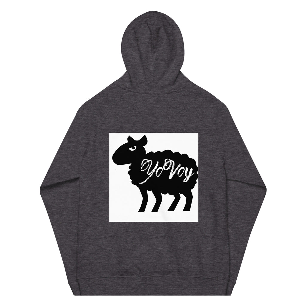 “LveLfe” Unisex eco raglan hoodie