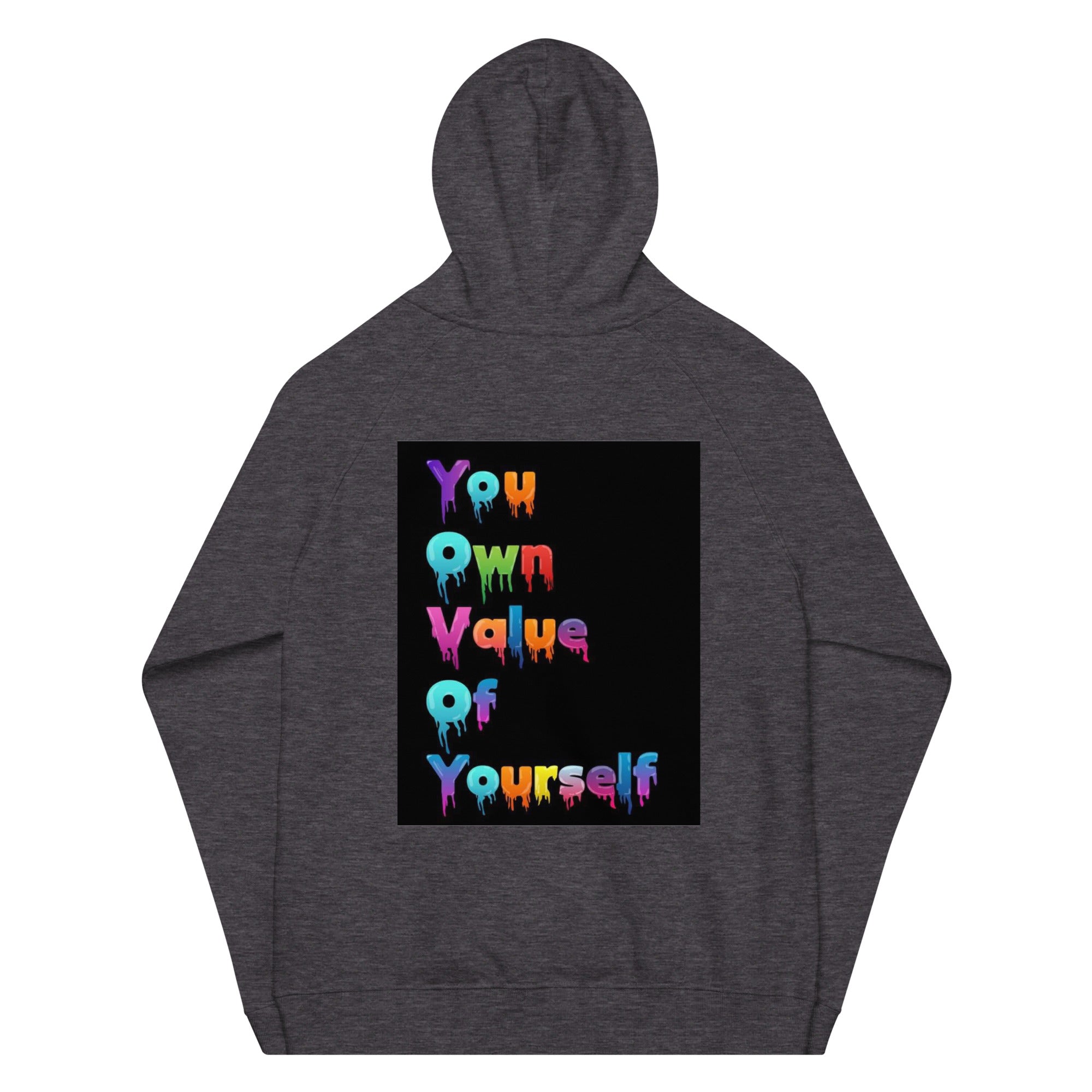 Unisex “Cool Sheep” eco raglan hoodie