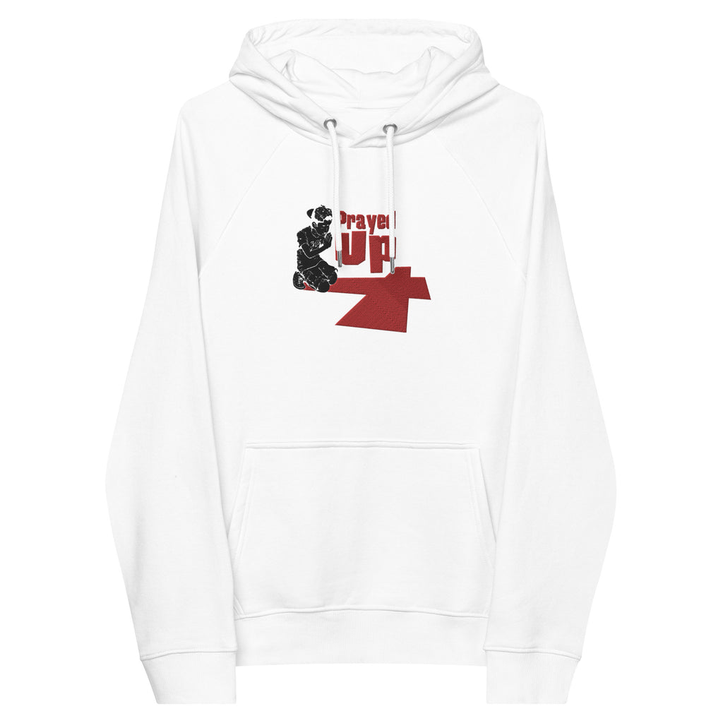 “PrayedUpBoy” Unisex eco raglan hoodie