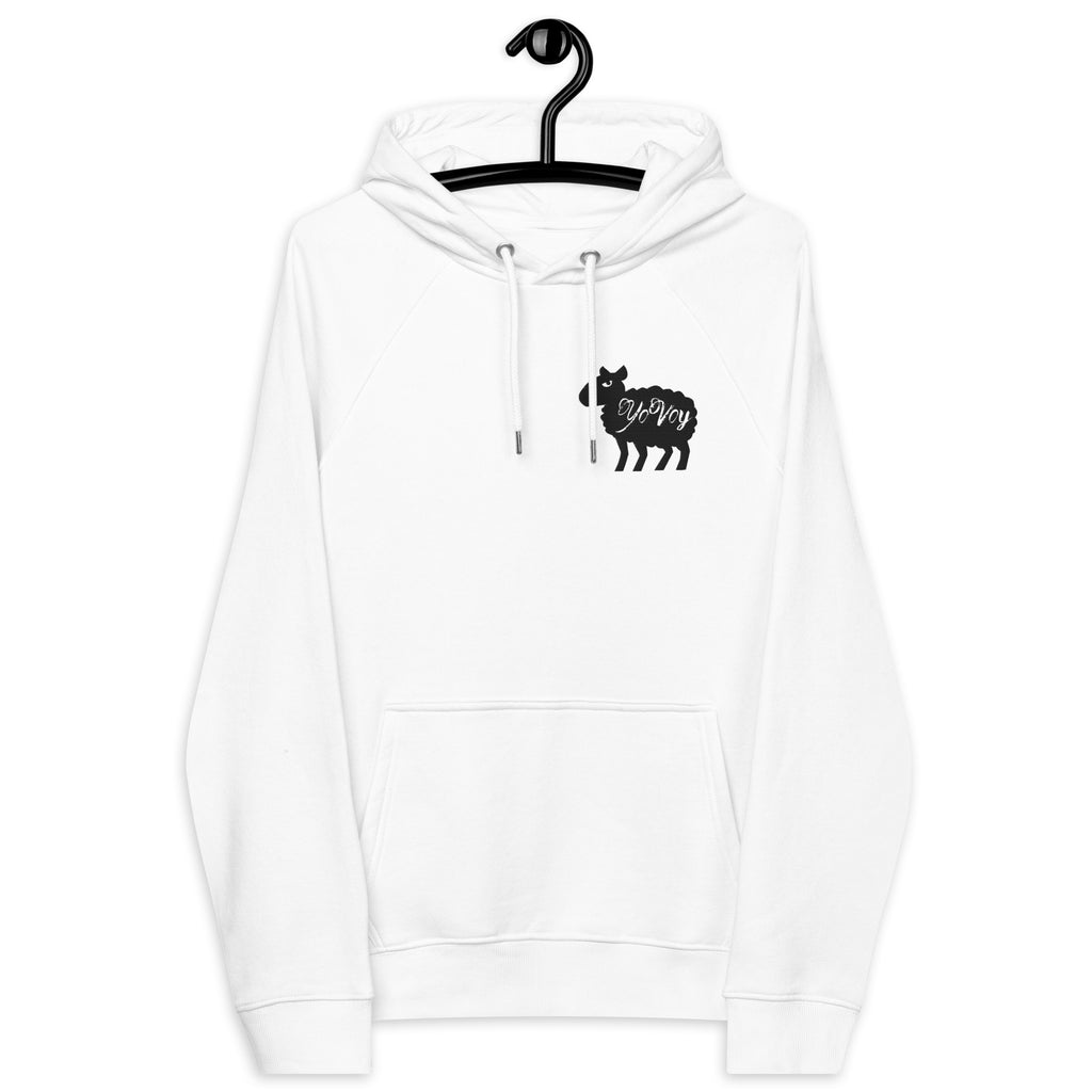 “YOVOY Sheep” Unisex eco raglan hoodie