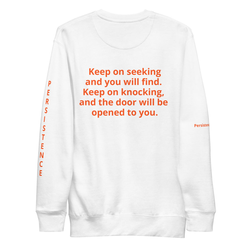 Unisex “Persistence” Fleece Pullover