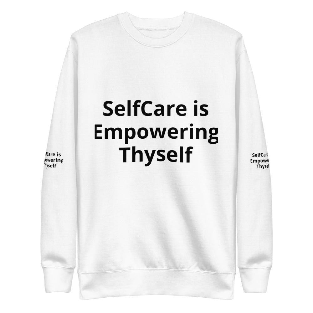 Unisex “Self Care” Fleece Pullover