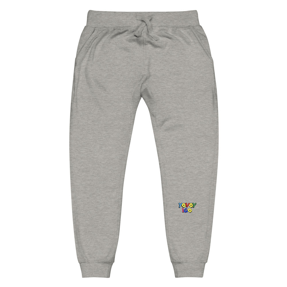 “YOVOY IGO” Unisex fleece sweatpants
