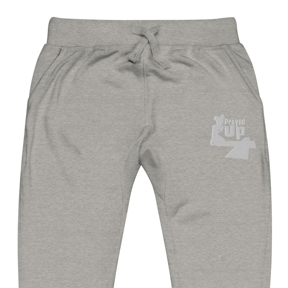 “PrayedUpGirl” Unisex fleece sweatpants