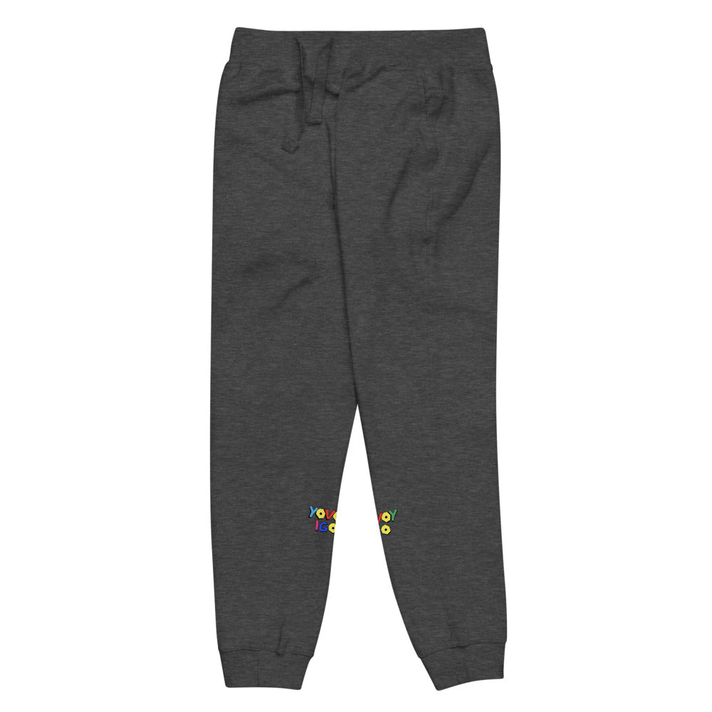 “YOVOY IGO” Unisex fleece sweatpants
