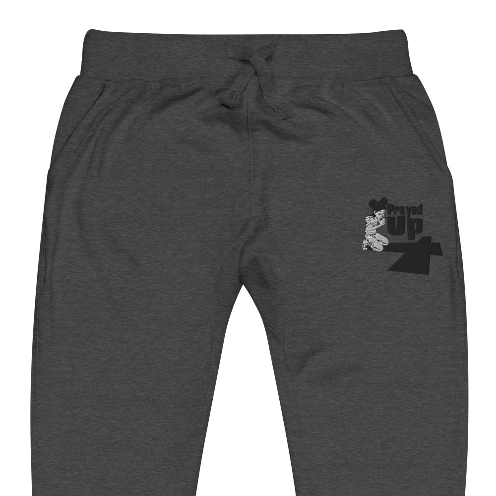 “PrayedUpGirl” Unisex fleece sweatpants