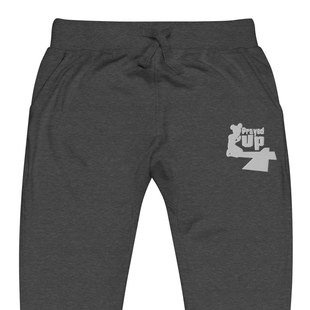 “PrayedUpGirl” Unisex fleece sweatpants